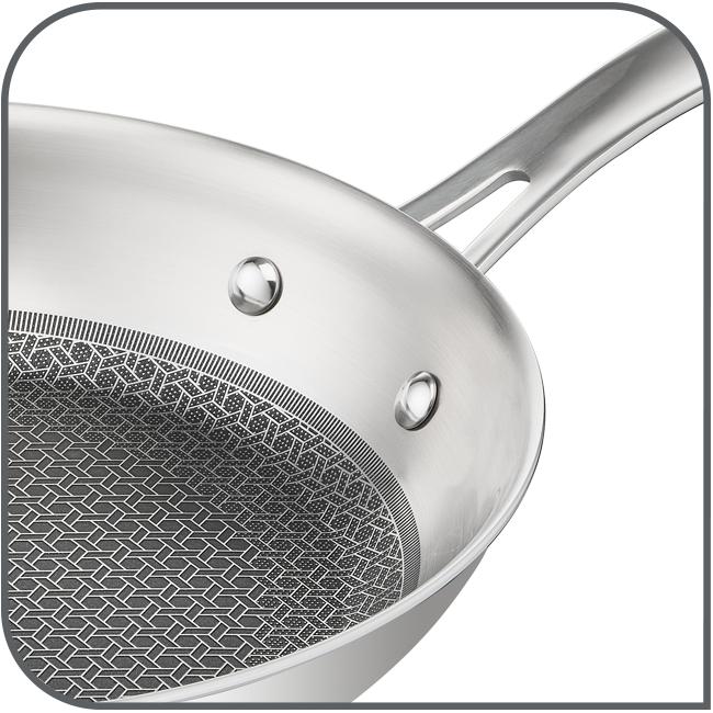 Productafbeelding Tefal Koekenpan Eternal Mesh 24 cm (24 cm, Koekenpan, Roestvrij staal)
