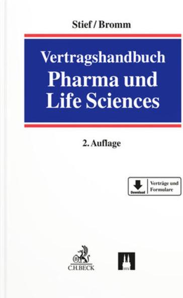 Image du produit Vertragshandbuch Pharma und Life Sciences (Allemand, Anglais, Marco Stief, Boris Bromm, 2021)