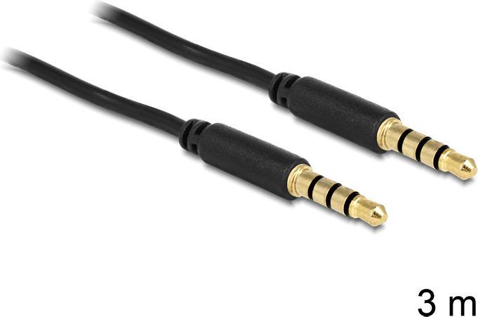 Delock 3.5mm (3 m, 3.5mm jack (AUX))
