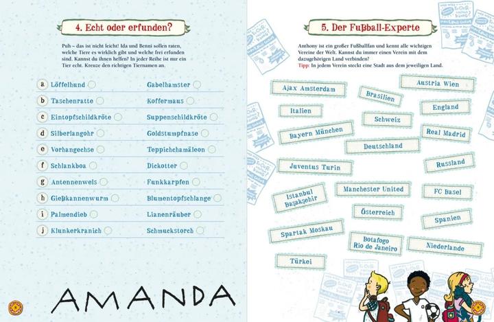 Produktbild Die Schule der magischen Tiere: Endlich Pause! Das grosse Rätselbuch Band 2 (Deutsch, Nina Dulleck, Christiane Hahn, Nikki Busch, Margit Auer, 2021)