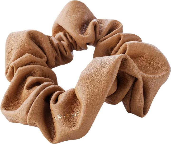 Produktbild Corinne World - Leather Schrunchie Camel