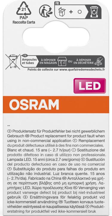 Produktbild Osram Led Star R39 (E14, 25 W, 110 lm, 1 x, F)