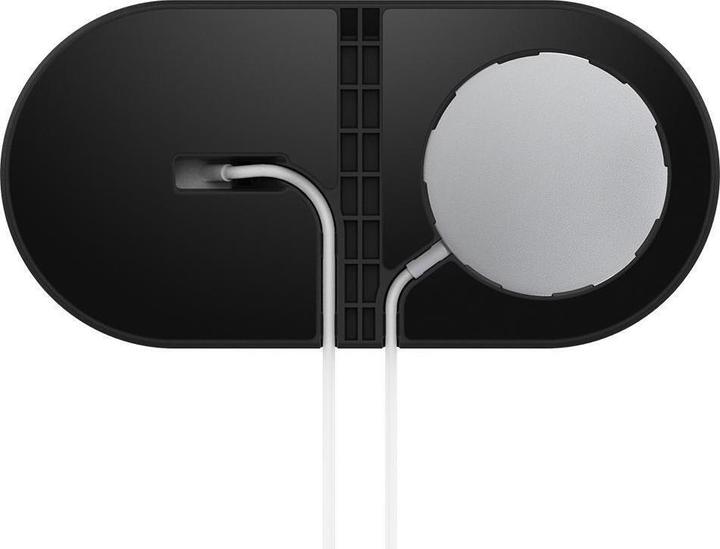 Actual product image Spigen Magfit Duo Apple Magsafe & Watch Charger Stand black (5 W)