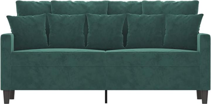 Immagine prodotto VidaXL Divano a 2 posti verde scuro 140 cm in velluto, colore (2 posti)