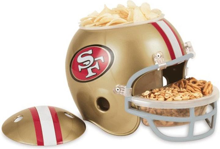 Actual product image NFL San Francisco 49ers Snack Helmet