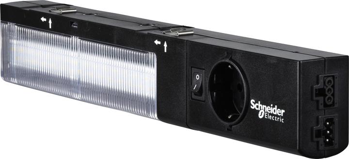 Schneider Electric Luce LED con presa Schuko w.