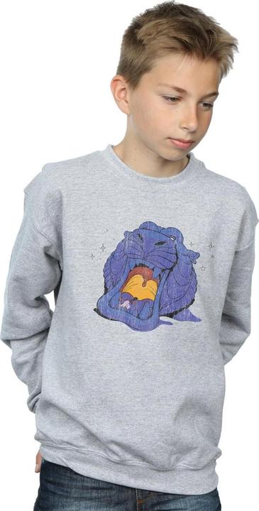 Actual product image Disney Boys Aladdin Cave Of Wonders Distressed Sweatshirt (140, 146)