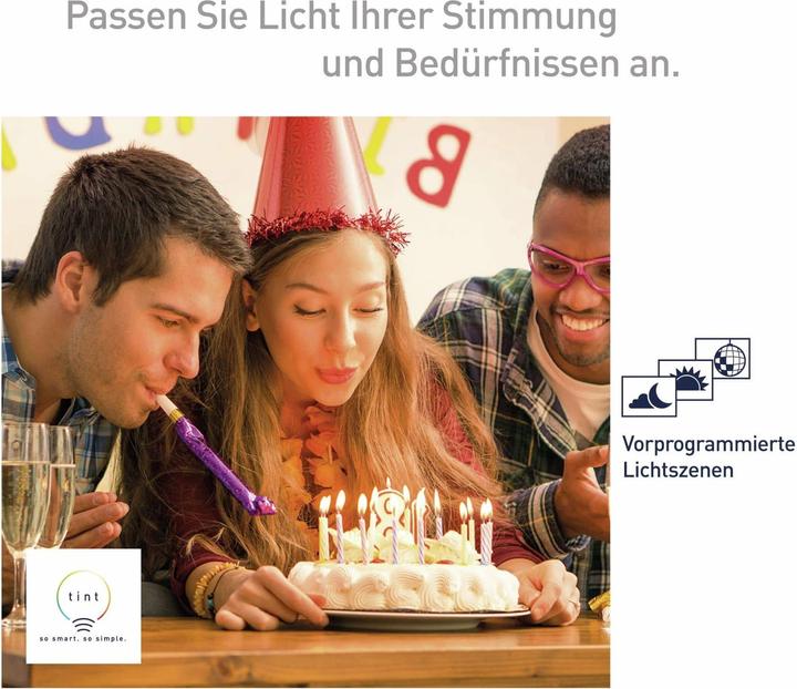 Actual product image Müller Licht Light LED Stripe tint Illuminant 18 W RW (RGBW, 300 cm, Indoor)