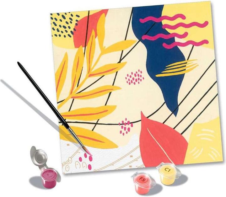 Image du produit Ravensburger CreArt - Peinture par numéros 23638 - Playful Plants - dès 12 ans