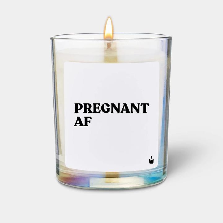Image du produit Chatty Candles Bougie parfumée Woody Pregnant AF