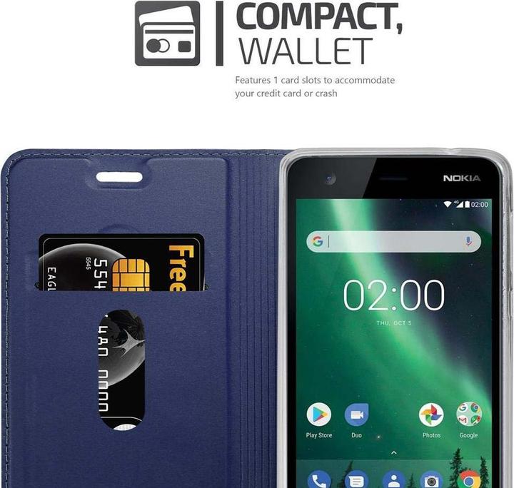 Immagine prodotto Cadorabo Copertina in stile libro di classe (Nokia 2)