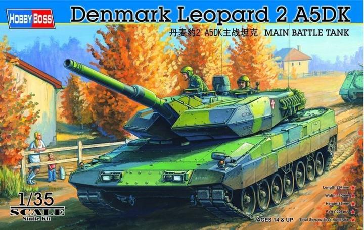 Actual product image Hobby Boss Danish Leopard 2A5 DK Tank