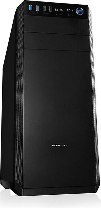 Modecom Oberon Pro Midi Tower Black - Midi/Minitower (ATX, mATX, Mini-ITX)
