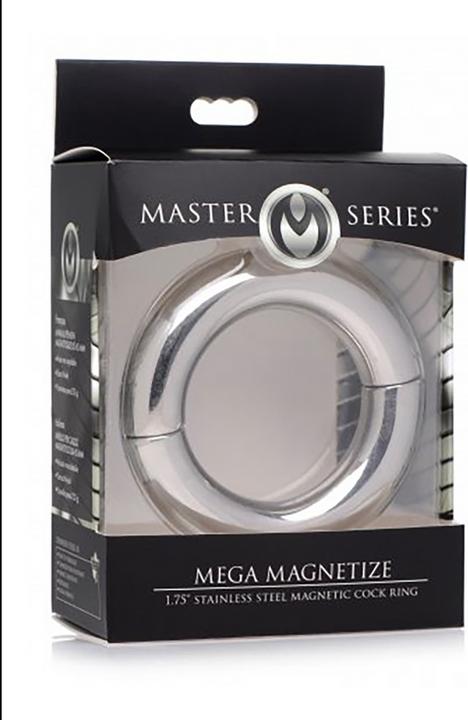 Produktbild Master Series Mega Magnetize Stainless Steel Magnetic Cock Ring - 4,4 cm (7.60 cm)