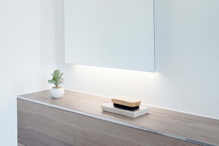 Immagine prodotto Schneider ARANGALINE con riscaldamento a specchio Specchio illuminato a LED, con presa, 127x78x14cm
