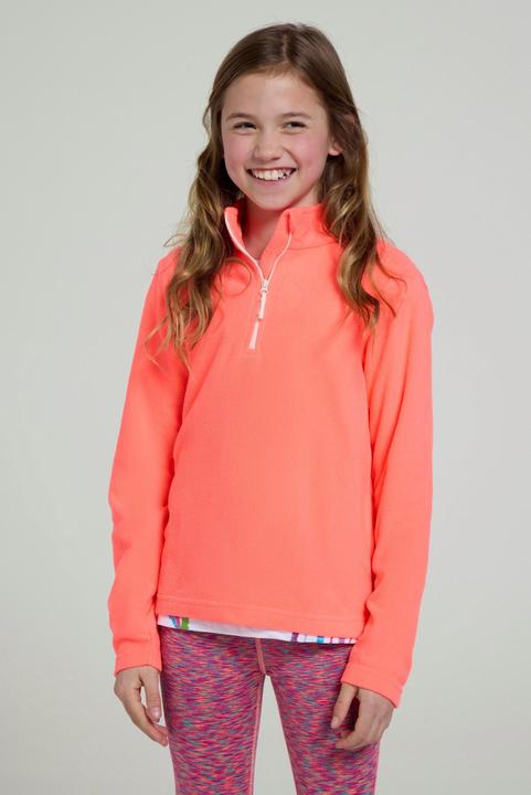 Actual product image Mountain Warehouse Childrens/Kids Camber II Half Zip Fleece Jacket (146, 152)