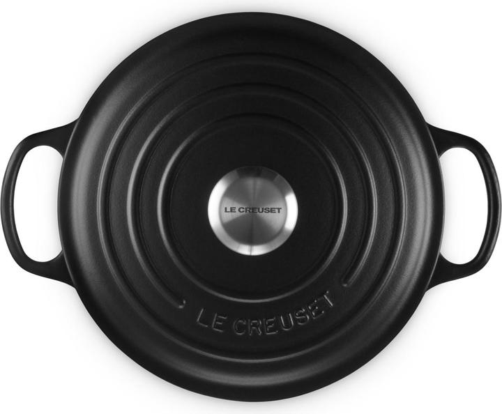 Produktbild Le Creuset Gusseisen Topf (24 cm, Bräter + Schmortopf, Gusseisen, Emaille)
