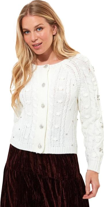 Produktbild Joe Browns Diamanté Embellished Cable Knit Cardigan (44)