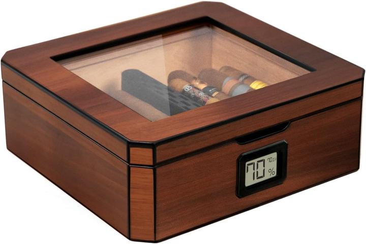 Actual product image Case elegance Mag Glass Humidor (30)