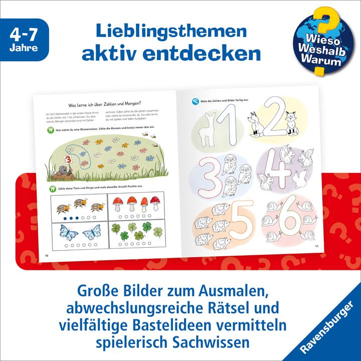Actual product image Ravensburger Wieso? Weshalb? Warum? aktiv-Heft: Schule (German, Rebecca Mönch, 2025)