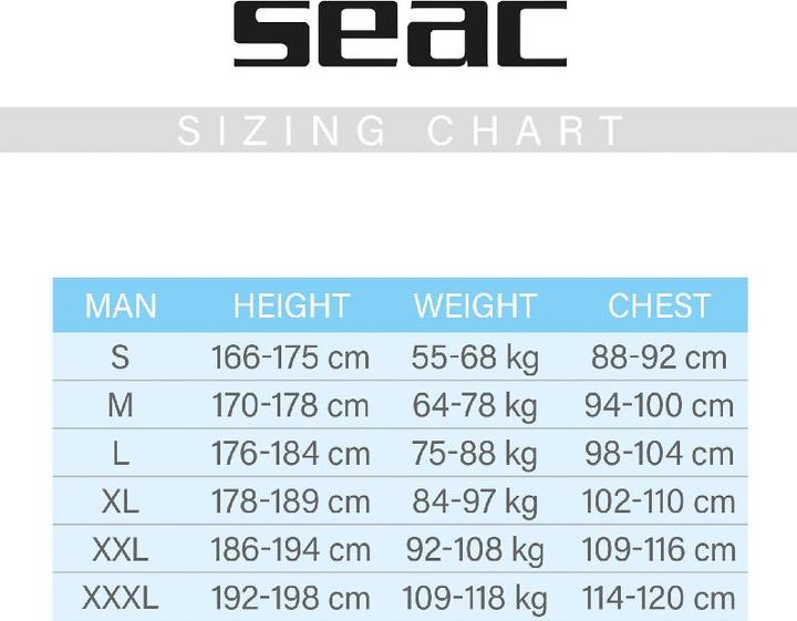 Image du produit Seac Pantalon Gannet Homme 3 mm (3 mm, 5mm, XL)