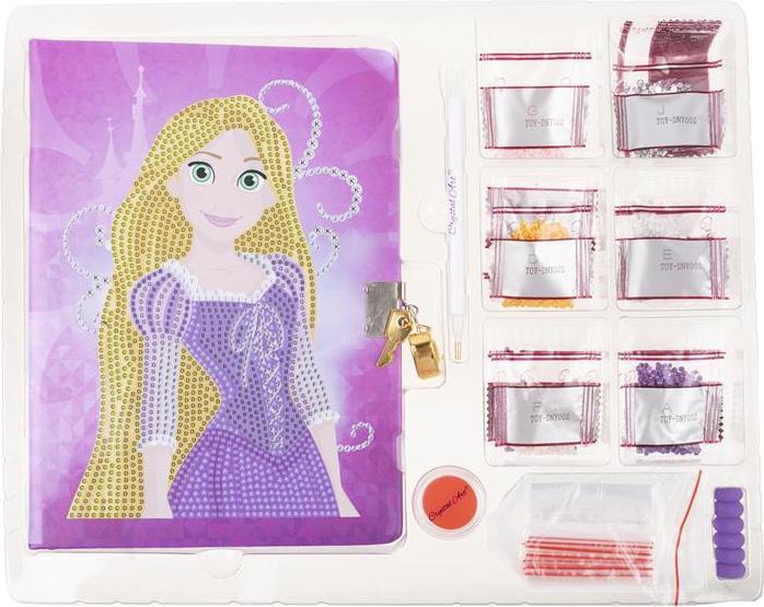 Produktbild Craft Buddy Rapunzel, Crystal Art Tagebuch