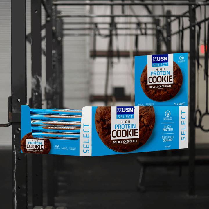 Actual product image USN Select Protein Cookie (Double chocolate, 12 pcs., 720 g)