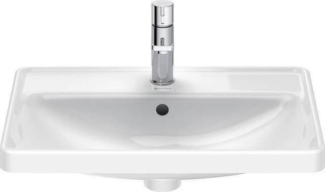 Produktbild Duravit Einbauwaschtisch D-NEO 600x435mm m ÜL m HLB 1 Hahnloch weiss (Einbauspüle, 43.50 cm, 60 cm)