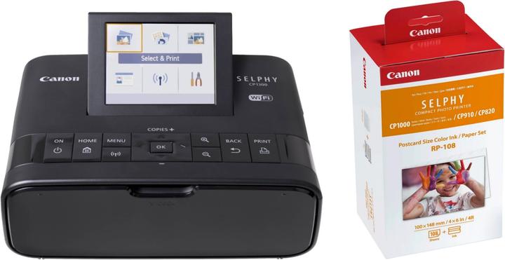 Canon Selphy CP1300 Printing Kit (108 Prints)