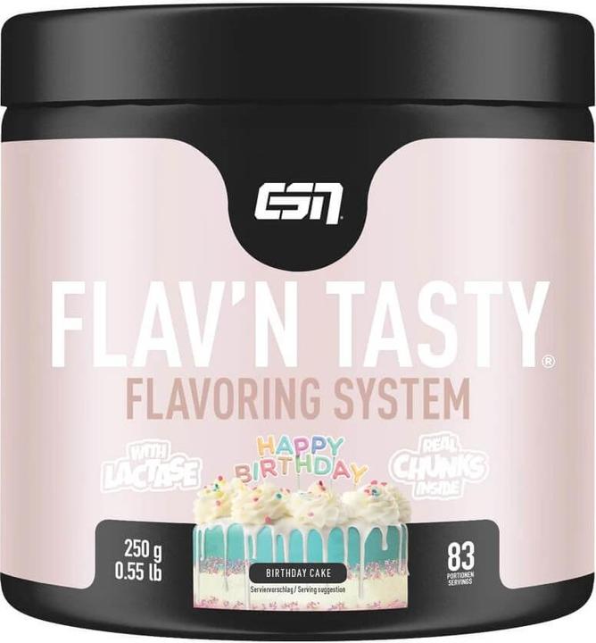 Immagine prodotto ESN Gustoso Flavn (Torta di compleanno, 1 pz., 250 g)