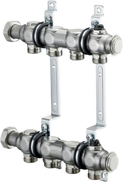 Actual product image Oventrop OV Stainless steel manifold Multidis SH f radiator connection G 3/4inch AG 3 Kre