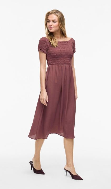 Produktbild Vila VIRITA Midi Gesmoktes Kleid (38)