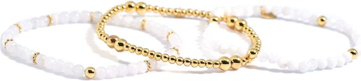 Actual product image Balibay Keya (18 cm, Moonstone, 925 Sterling silver, Gemstone)