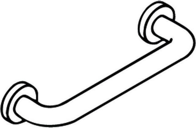Image du produit Hewi Poignée/porte-serviettes SERIE 477 d= 33mm, rosace d= 70mm blanc pur