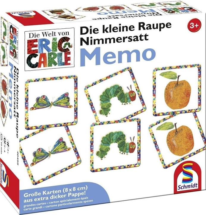 Actual product image Schmidt Spiele The little caterpillar glutton - Memo (German, French, Italian, English)