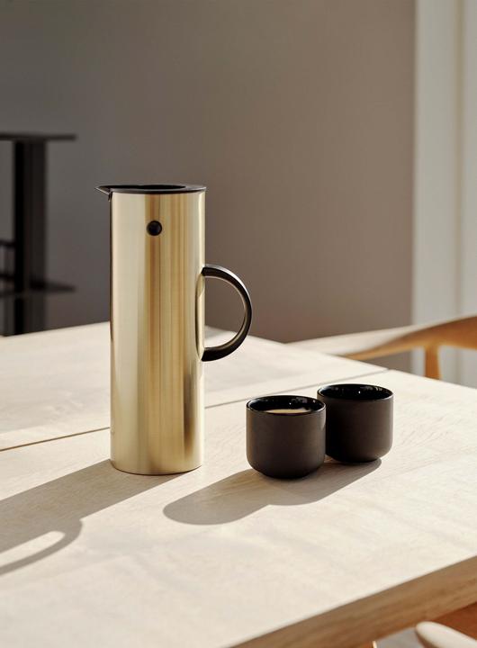 Produktbild Stelton EM 77 Isolierkanne 1l brushed brass (900-8) (1 l)