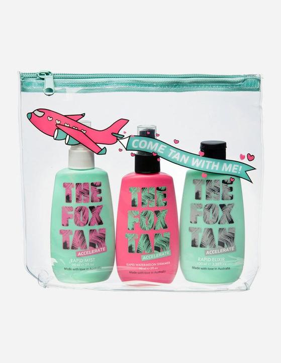 The Fox Tan The Jet Setter (Selbstbräunungsspray, Selbstbräunungsserum, 280 ml)