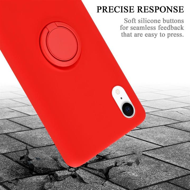 Produktbild Cadorabo TPU Liquid Ring Silicone Case Hülle (Apple iPhone XR)
