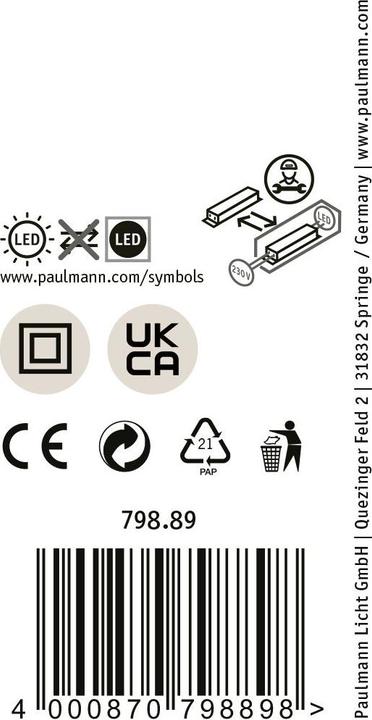 Image du produit Paulmann Aptare (2050 lm)