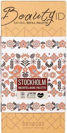 Image du produit Benecos Palette BIO Large Stockholm - 18g - Beauty ID (Crème fouettée, Rose prismatique, Montagnes sombres, Lilas clair)