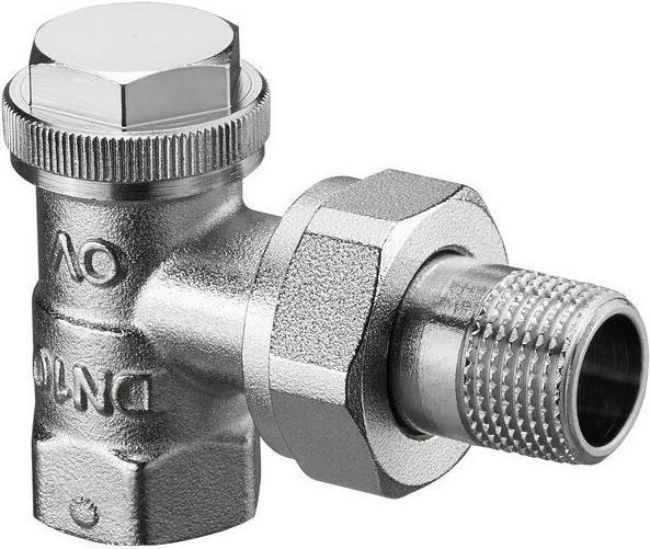 Actual product image Oventrop OV HK screw fitting Combi 3 PN 10 nickel-plated brass angle DN 20 3/4Zo