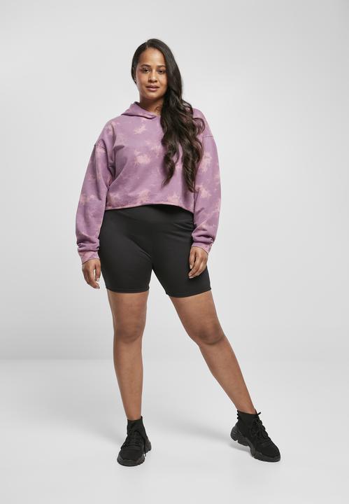 Image du produit Urban Classics Sweat à capuche femme surdimensionné court bleaché (L)