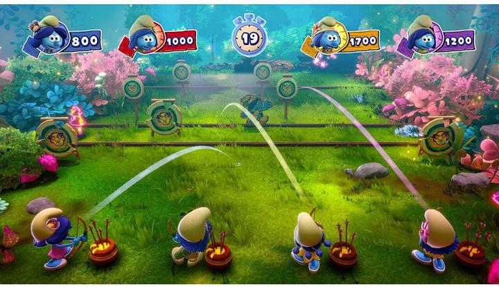 Actual product image Microids Smurfs: Village Party (Switch, DE)