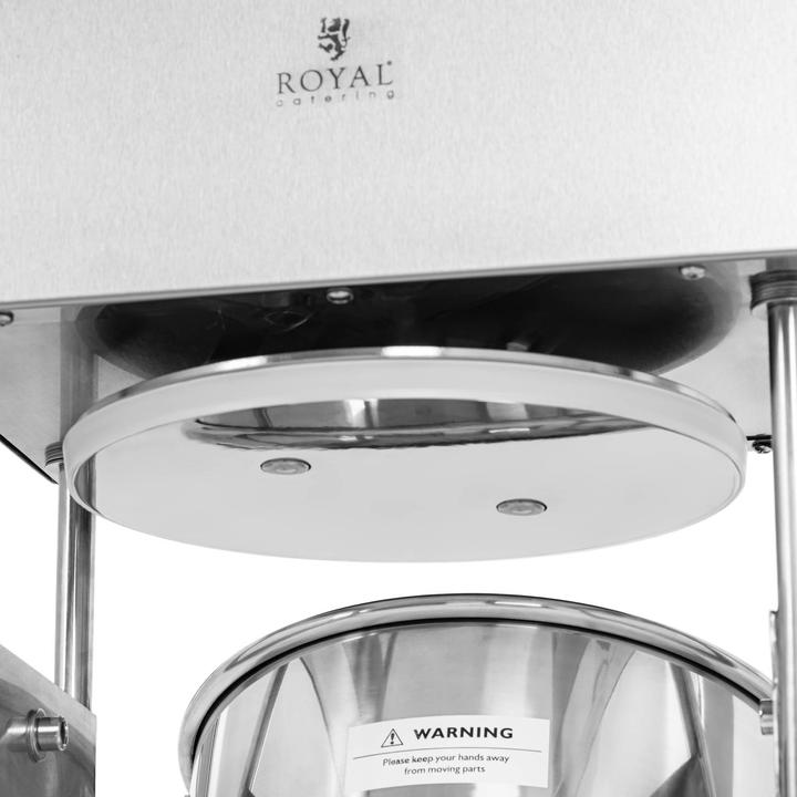 Produktbild Royal Catering Wurstfüller 400 W 30 l Fusspedal Wurstfüllmaschine 4 Füllrohre Wurstmaschine