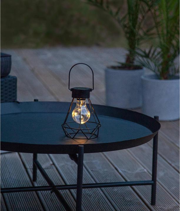 Image du produit EGLO Lampes Lanterne SOLAR 15.5 cm, noir, classe d'efficacité énergétique (1 x)