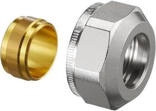 Image du produit Oventrop OV Raccord à compression Ofix K 2-f pour tube en acier de précision en cuivre 15mm