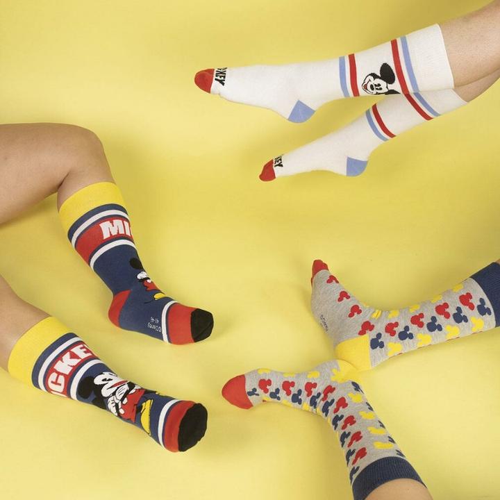 Produktbild NoName MICKEY - Pack de 3 paires de chaussettes (P36-41) (3er Pack, 36 - 41)