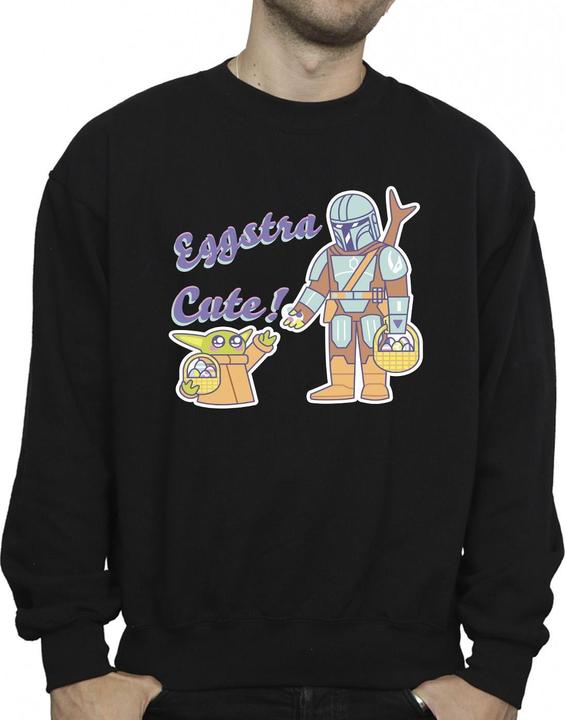 Produktbild Star Wars The Mandalorian Eggstra Cute Grogu Sweatshirt (XL)