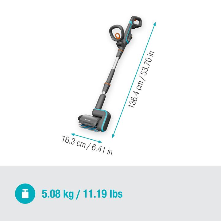 Immagine prodotto Gardena Aqua Brush Universal 04/18V P4A solo (Batteria ricaricabile)