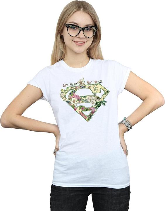 Immagine prodotto Supergirl My Mum My Hero Maglietta Donna (S)